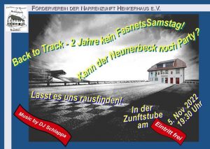 Back to Track Party im Neunerbeck @ Neunerbeck